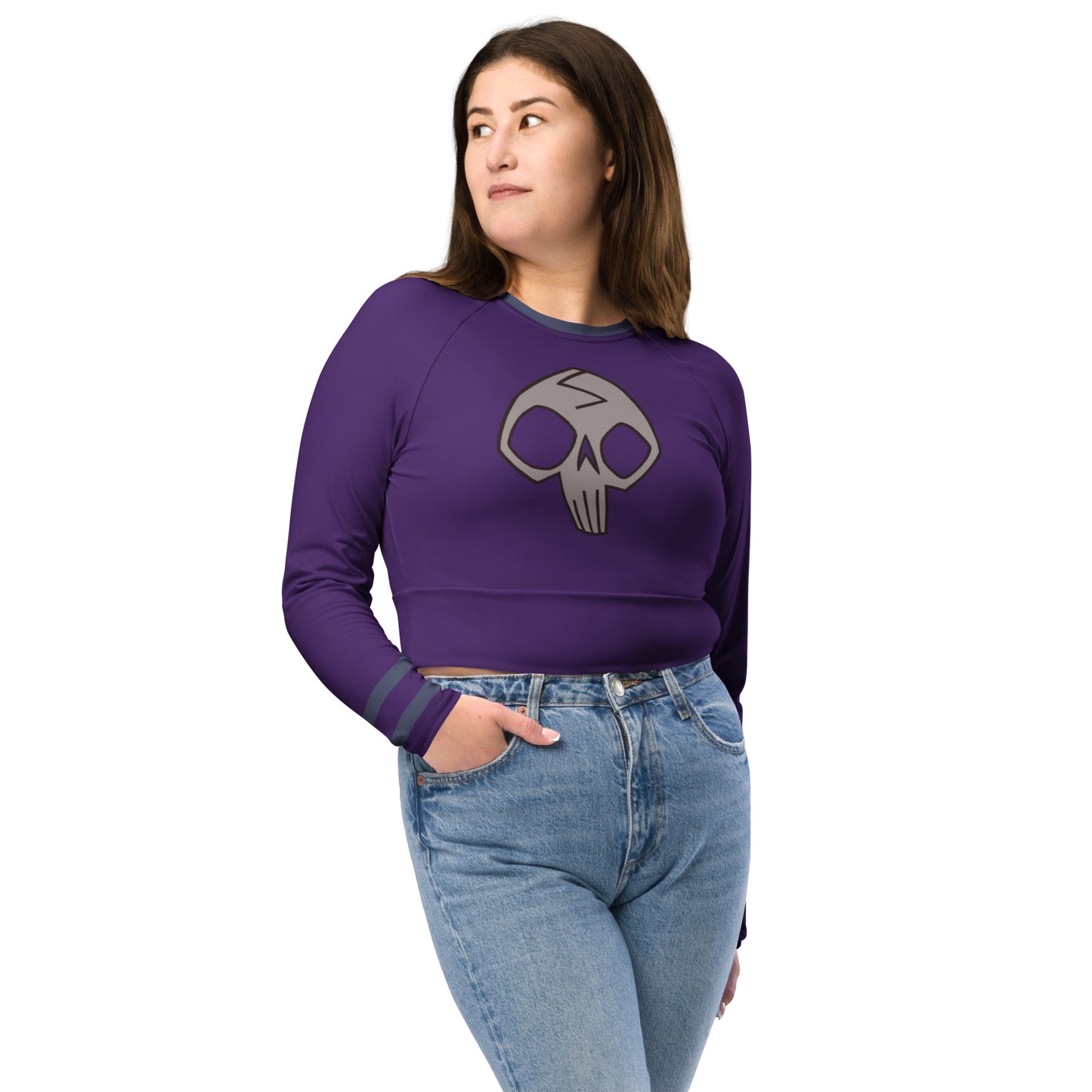 Charlotte Skull Cosplay Crop-top