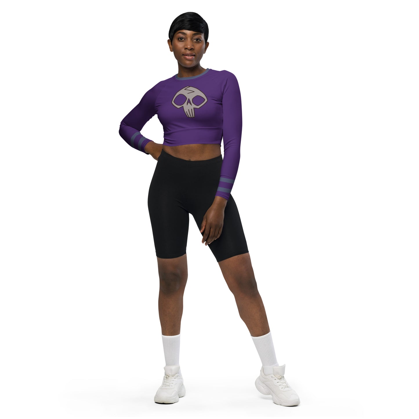 Charlotte Skull Cosplay Crop-top