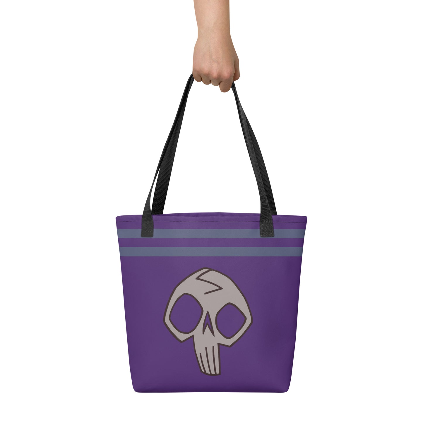Charlotte Skull Tote Bag