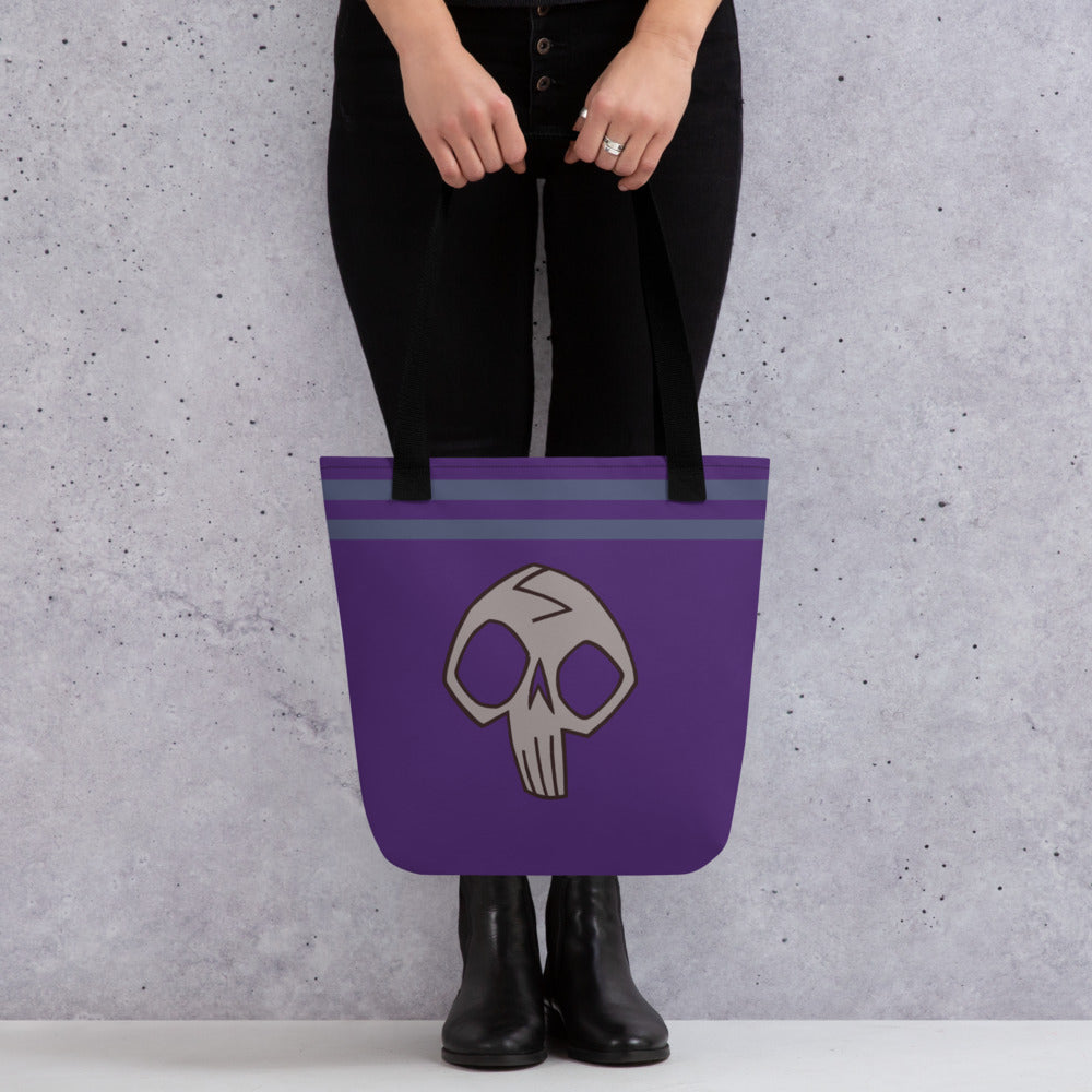 Charlotte Skull Tote Bag