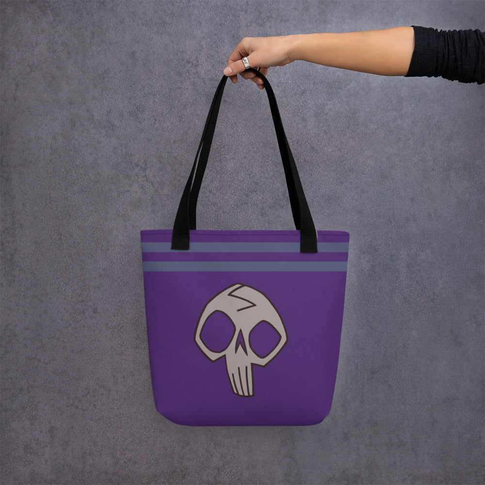 Charlotte Skull Tote Bag