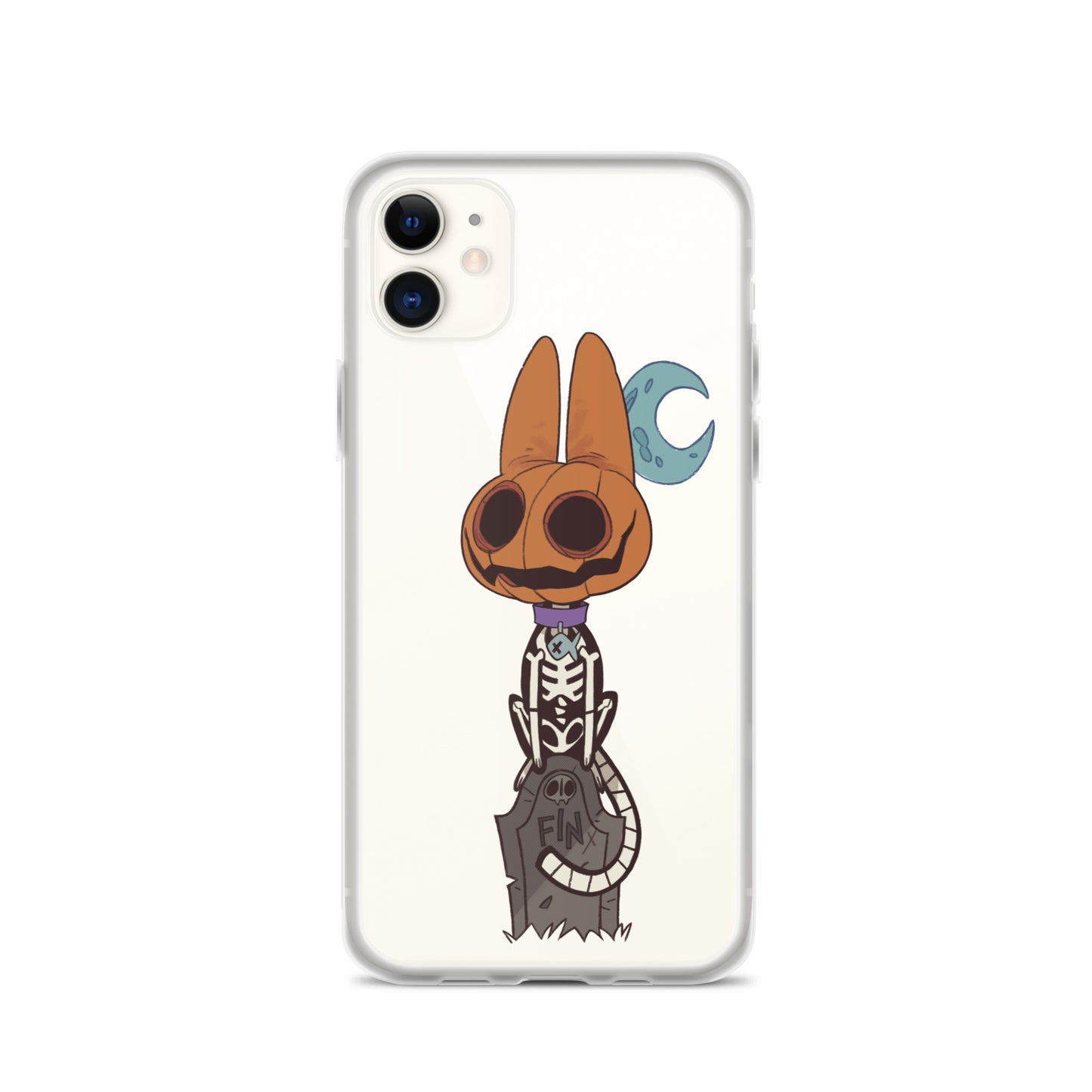 Finito on Grave Clear Case for iPhone®