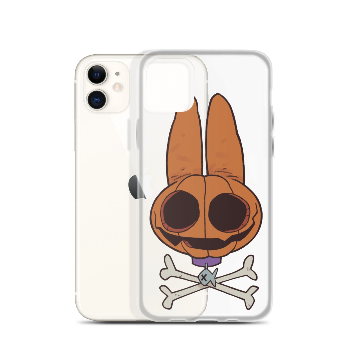 Fin & Crossbones Clear Case for iPhone®