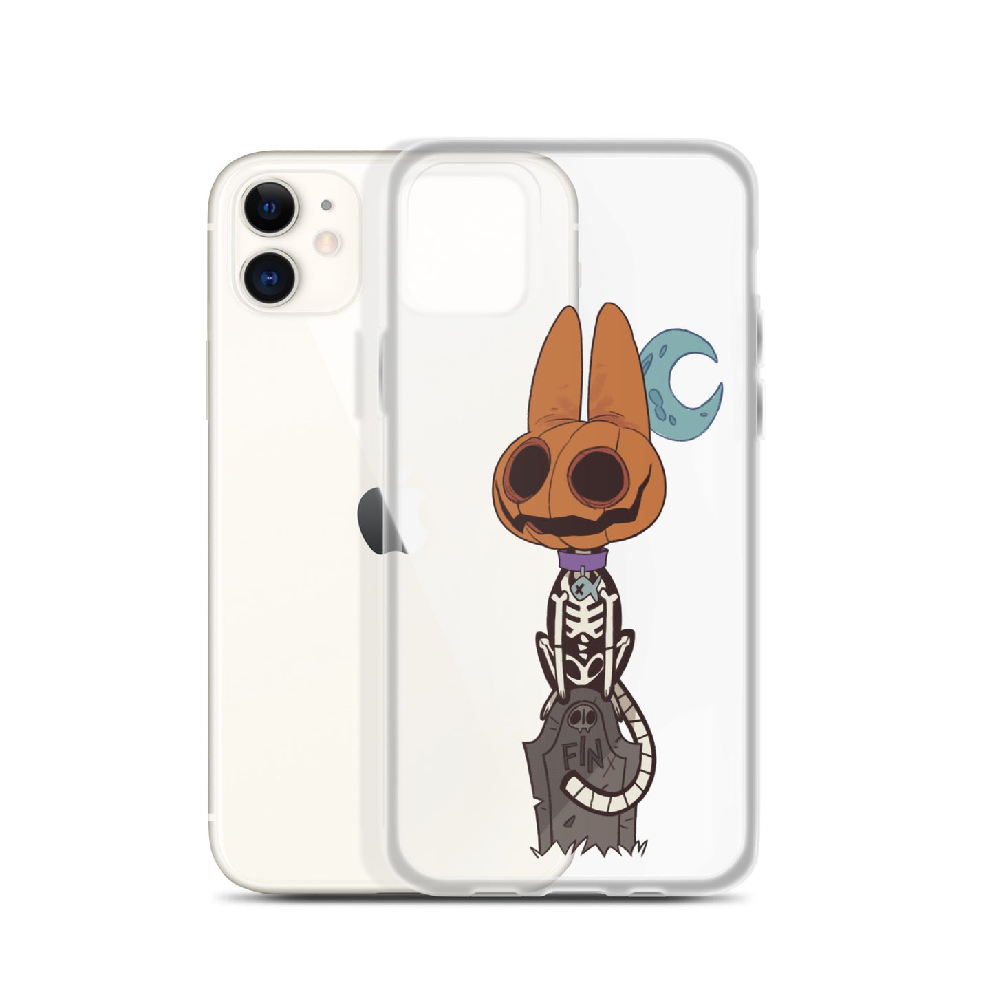 Finito on Grave Clear Case for iPhone®