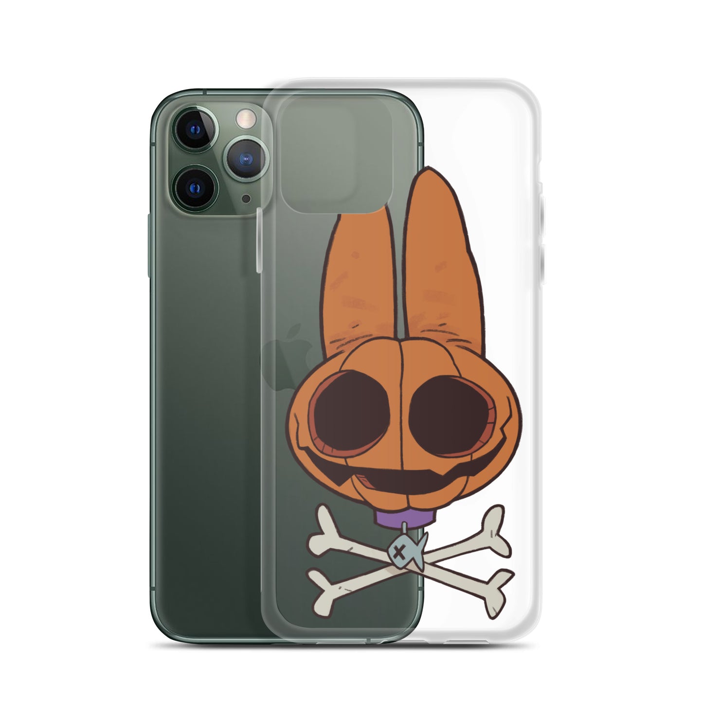 Fin & Crossbones Clear Case for iPhone®