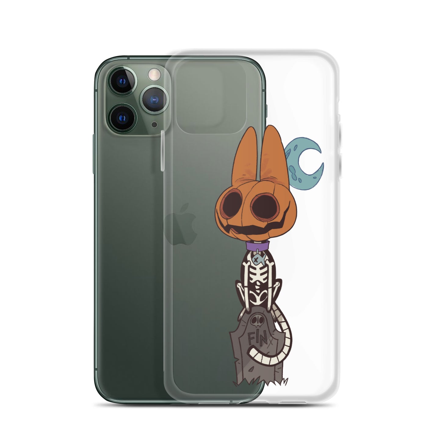 Finito on Grave Clear Case for iPhone®