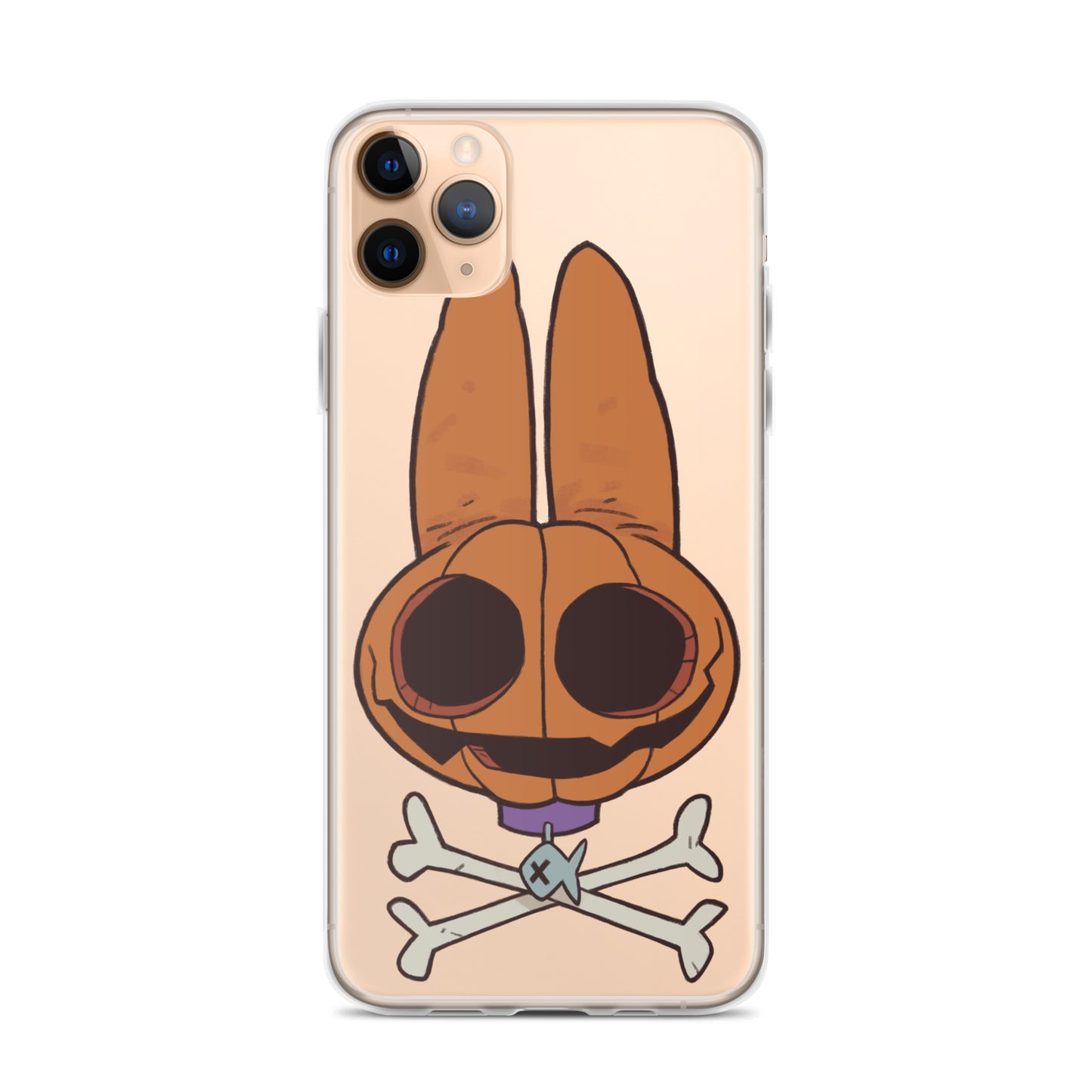Fin & Crossbones Clear Case for iPhone®
