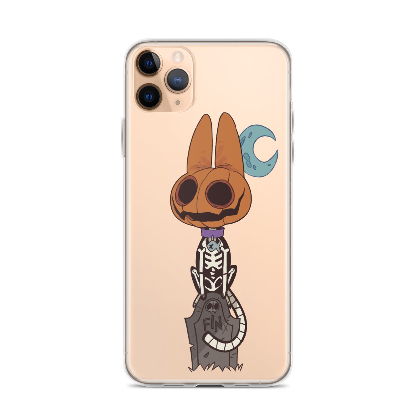 Finito on Grave Clear Case for iPhone®