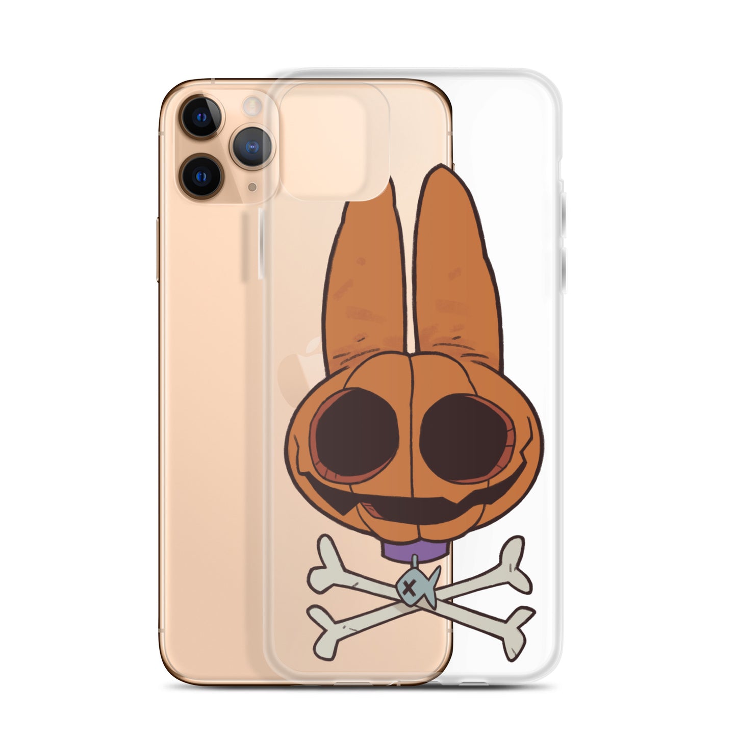 Fin & Crossbones Clear Case for iPhone®