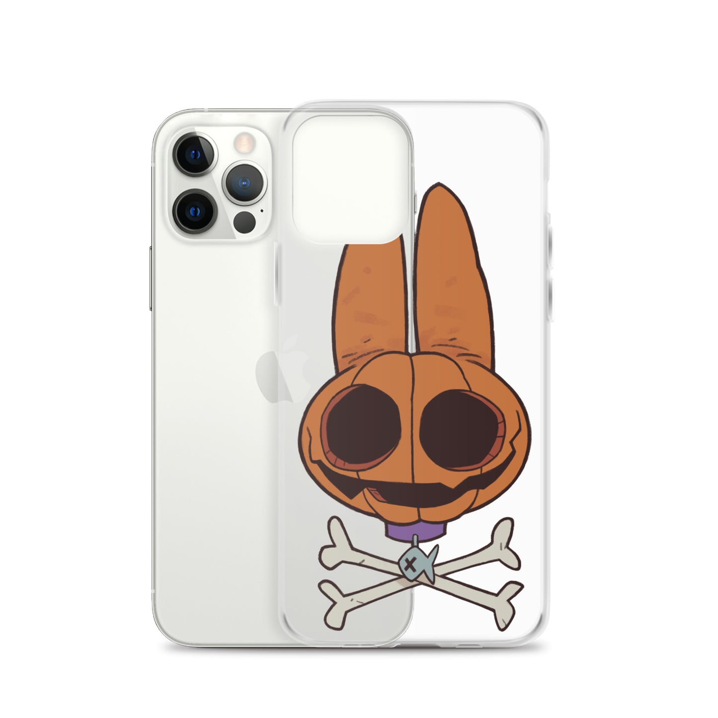 Fin & Crossbones Clear Case for iPhone®