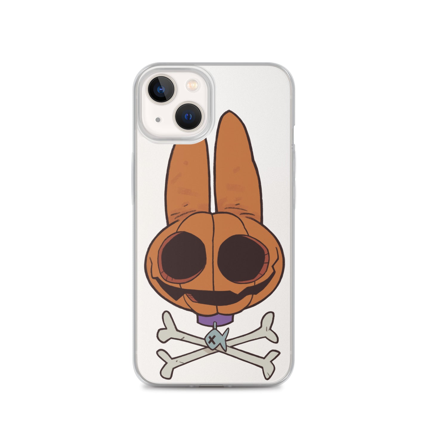 Fin & Crossbones Clear Case for iPhone®