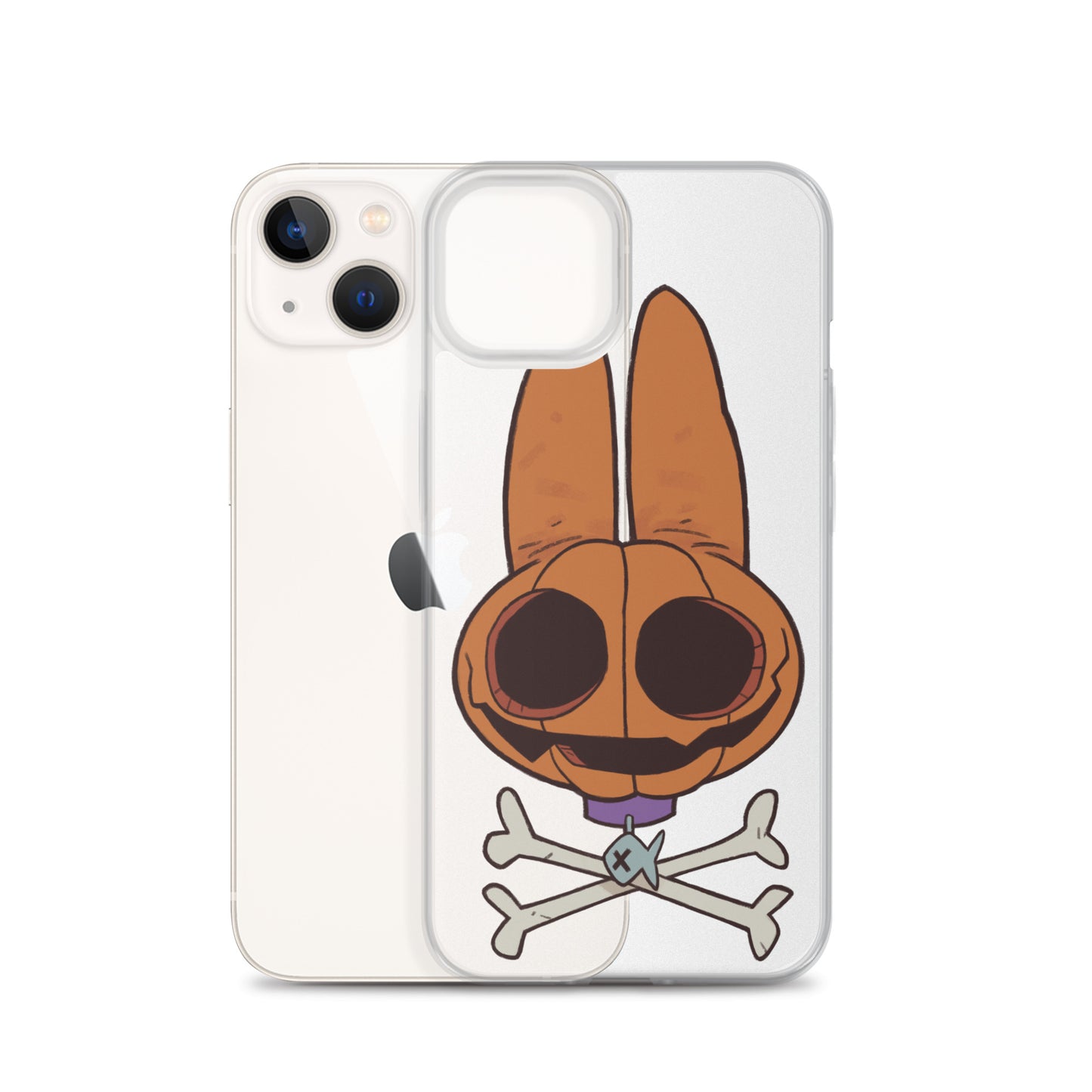 Fin & Crossbones Clear Case for iPhone®