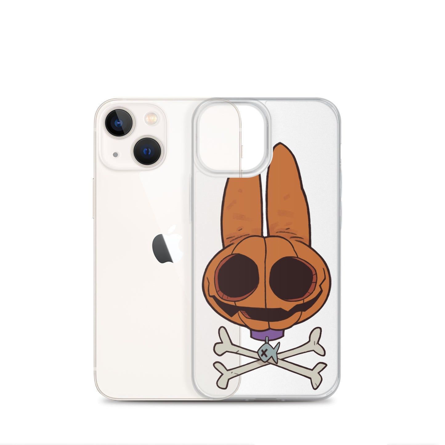 Fin & Crossbones Clear Case for iPhone®