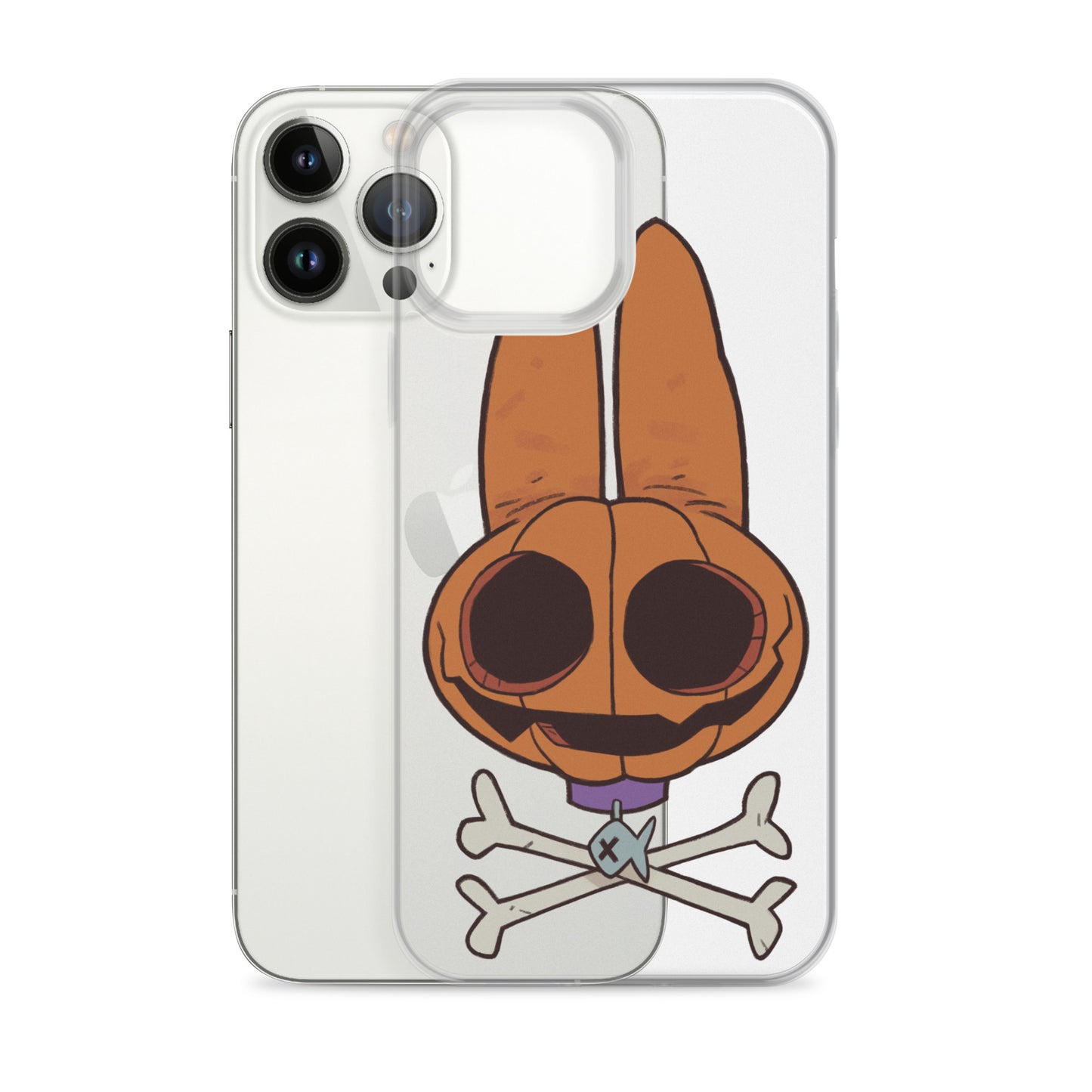Fin & Crossbones Clear Case for iPhone®