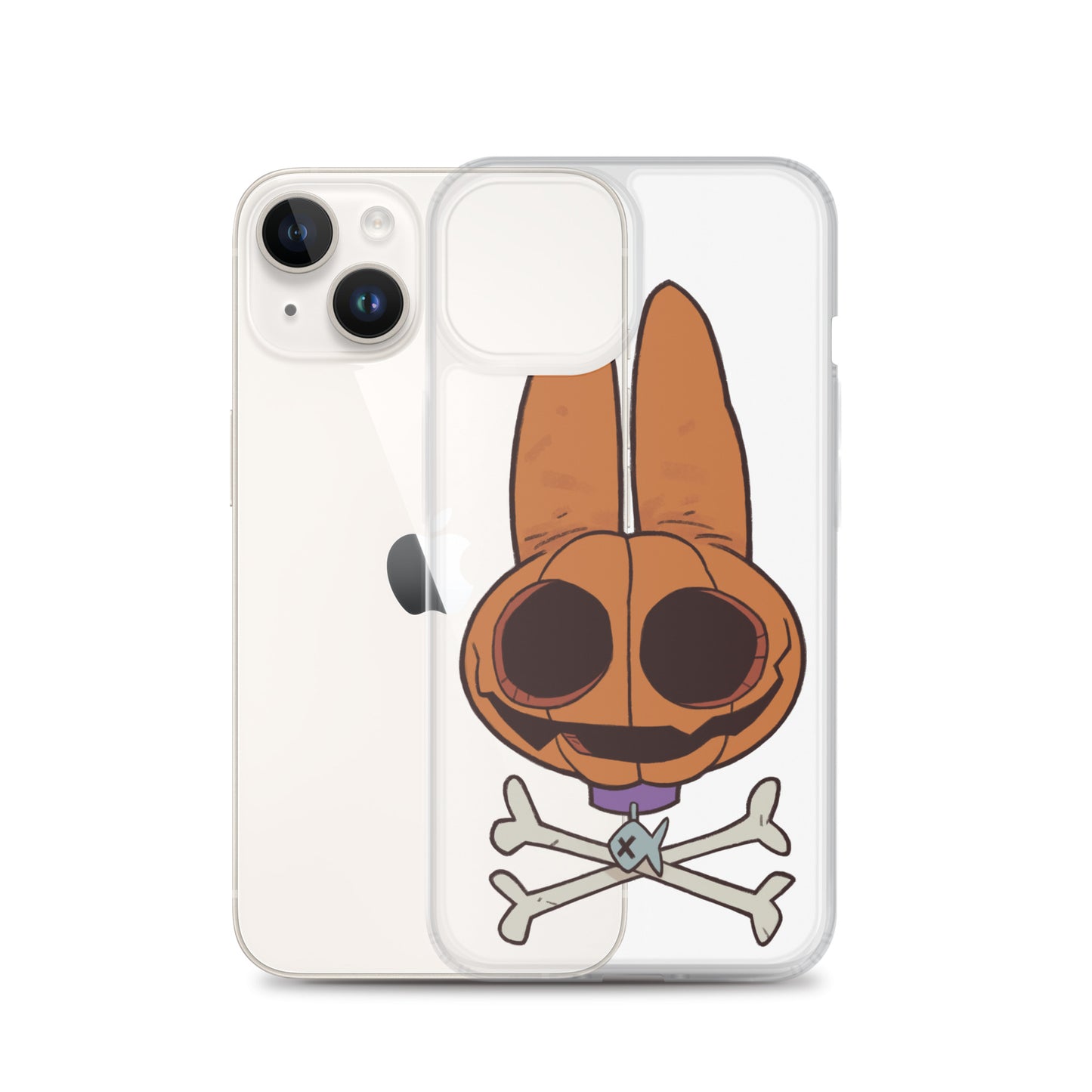 Fin & Crossbones Clear Case for iPhone®