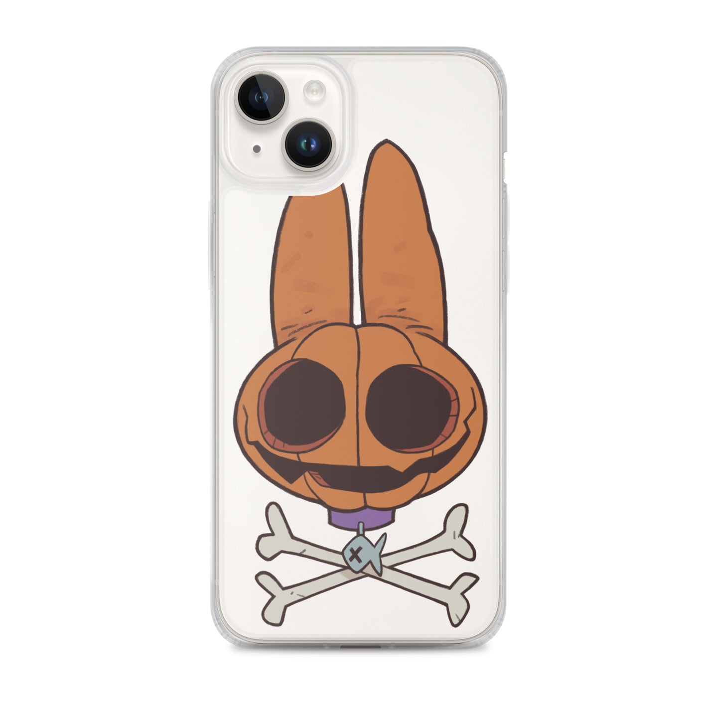 Fin & Crossbones Clear Case for iPhone®