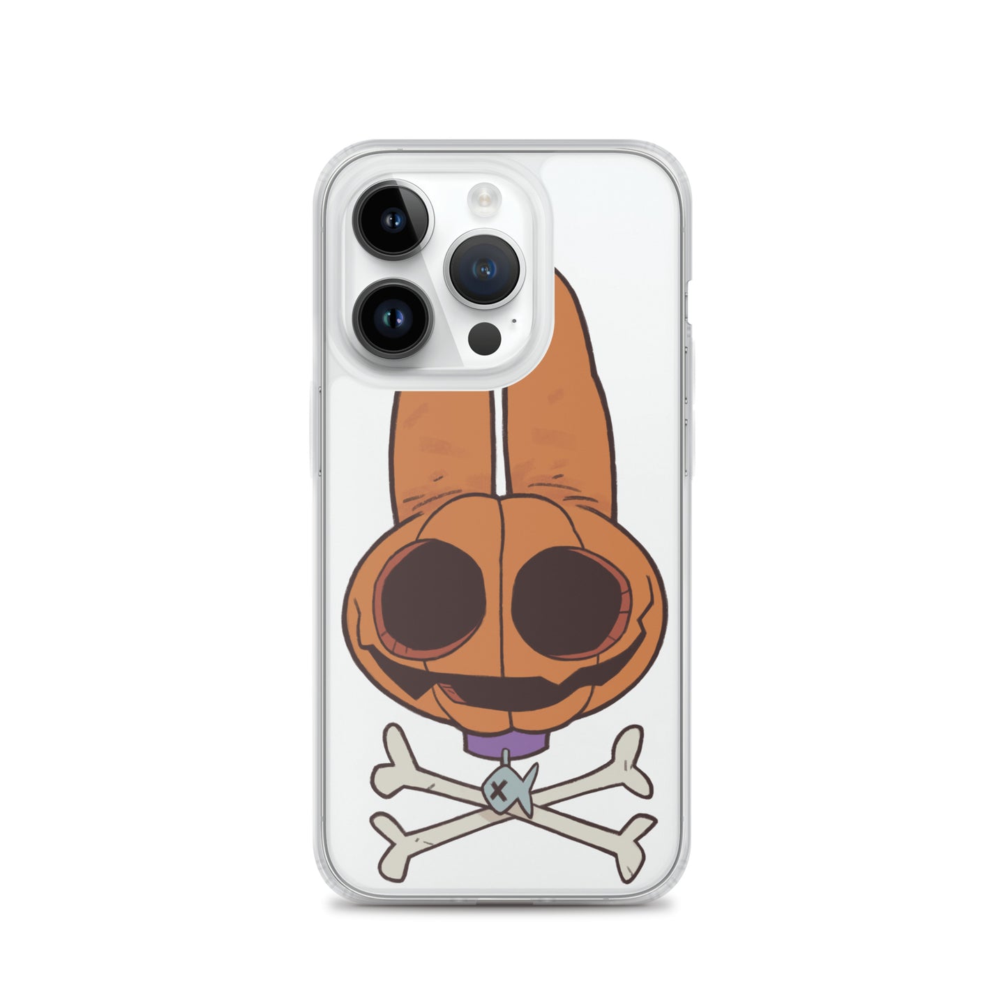 Fin & Crossbones Clear Case for iPhone®