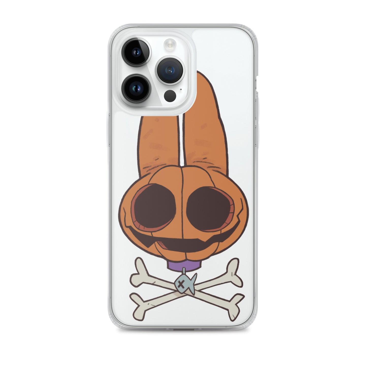 Fin & Crossbones Clear Case for iPhone®