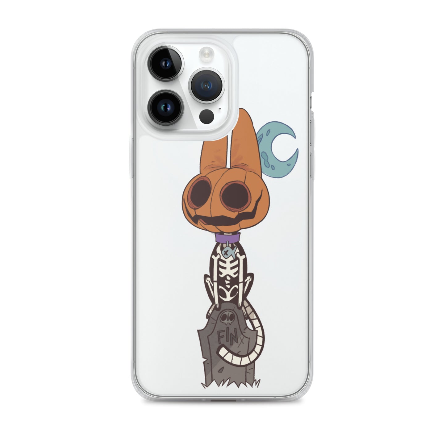 Finito on Grave Clear Case for iPhone®
