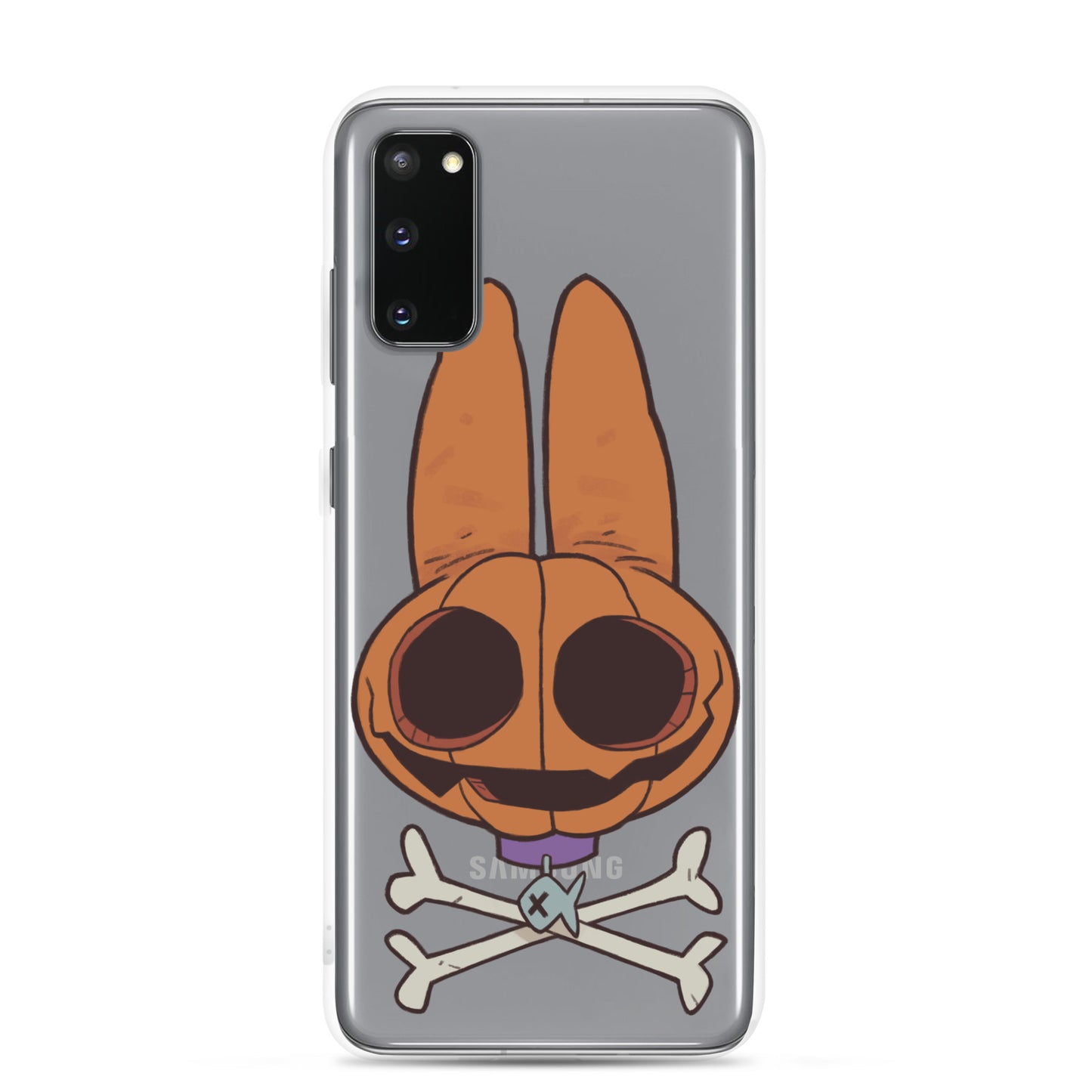 Fin & Crossbones Clear Case for Samsung®