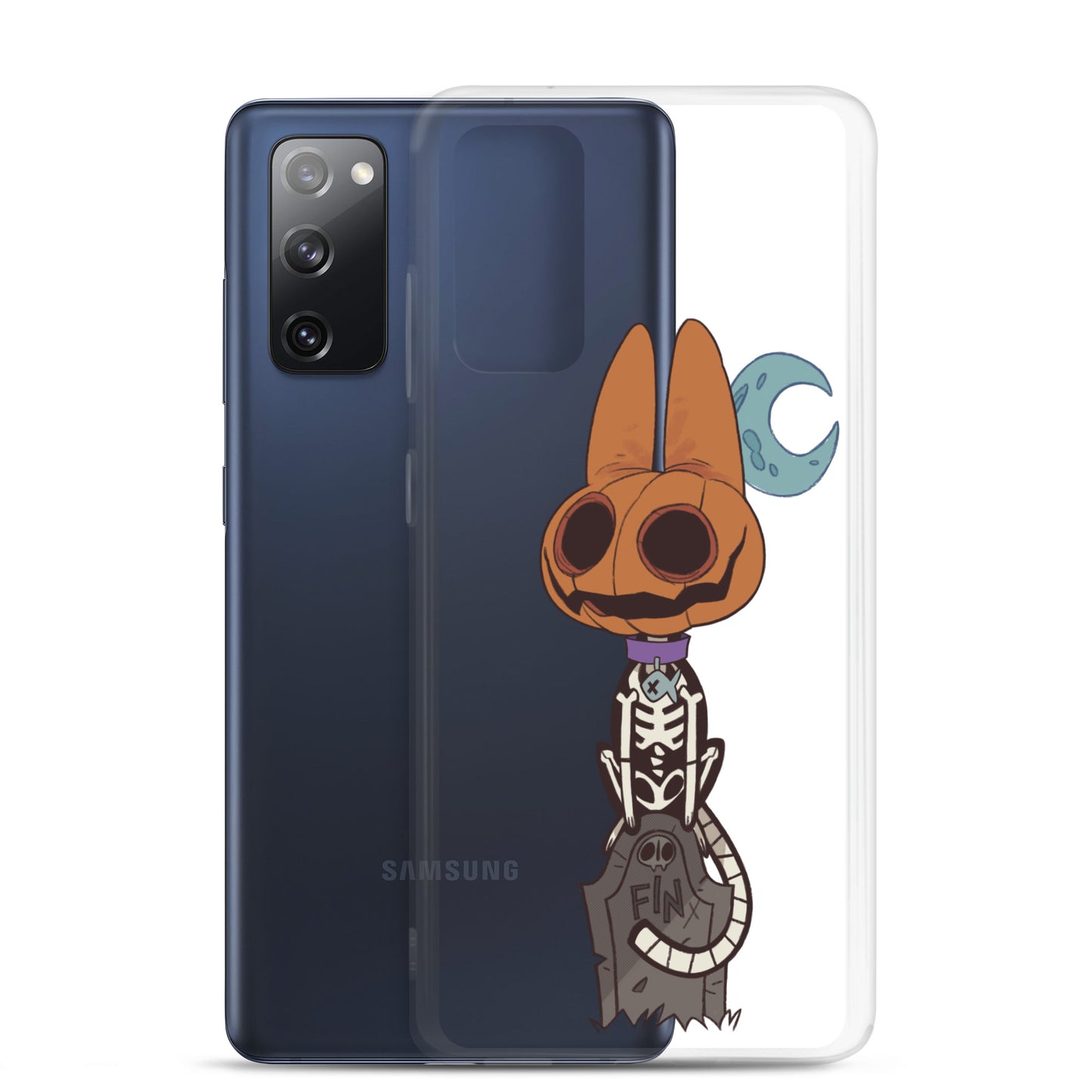 Finito on Grave Clear Case for Samsung®