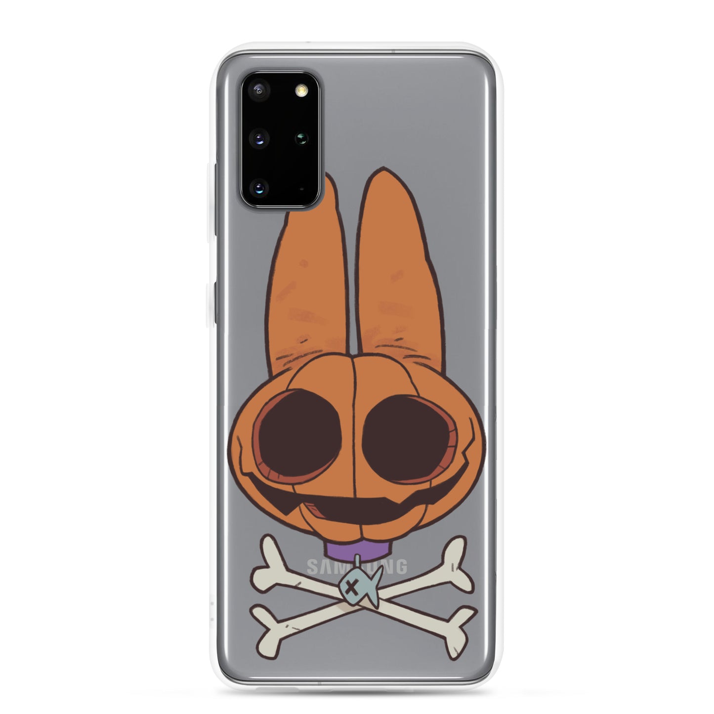 Fin & Crossbones Clear Case for Samsung®