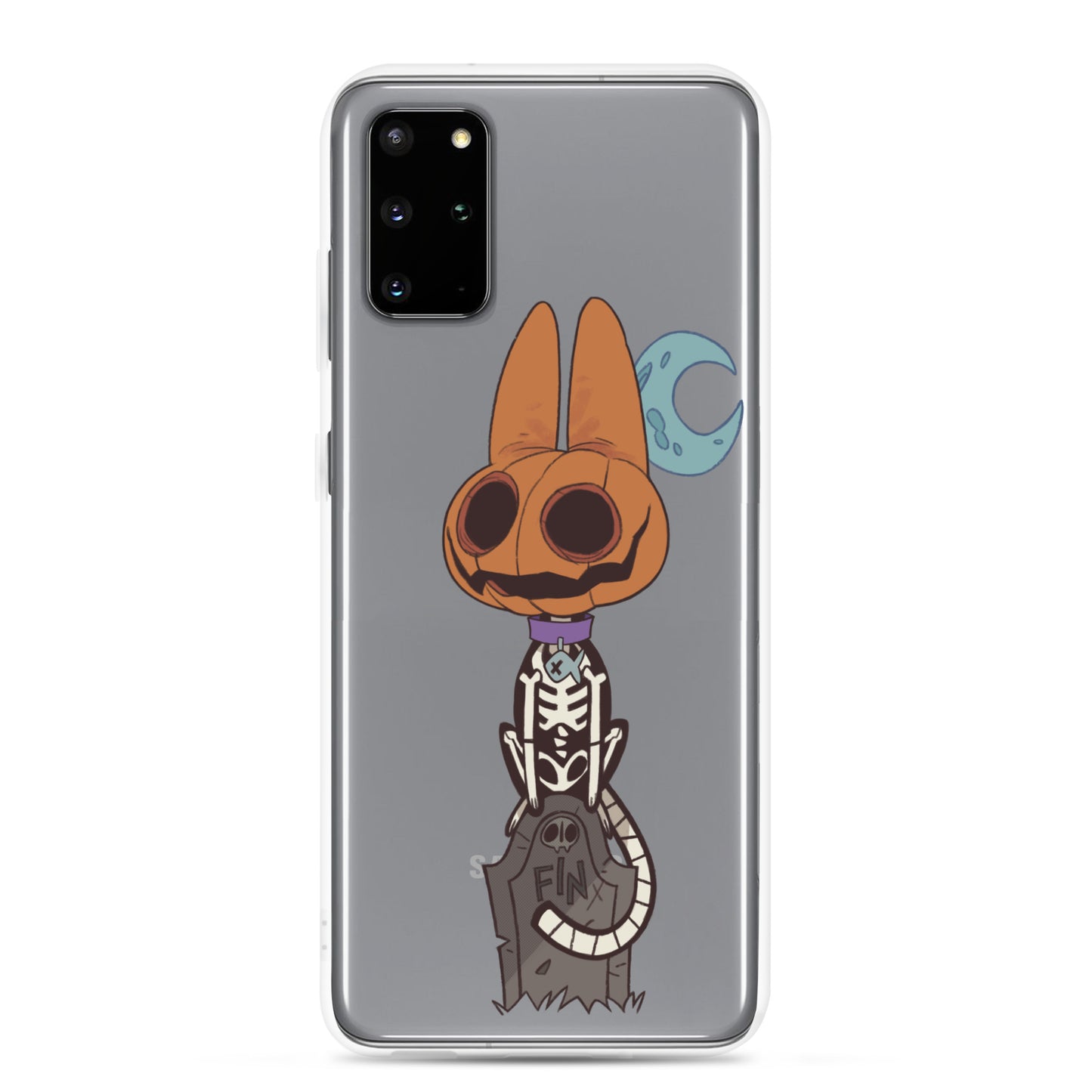 Finito on Grave Clear Case for Samsung®