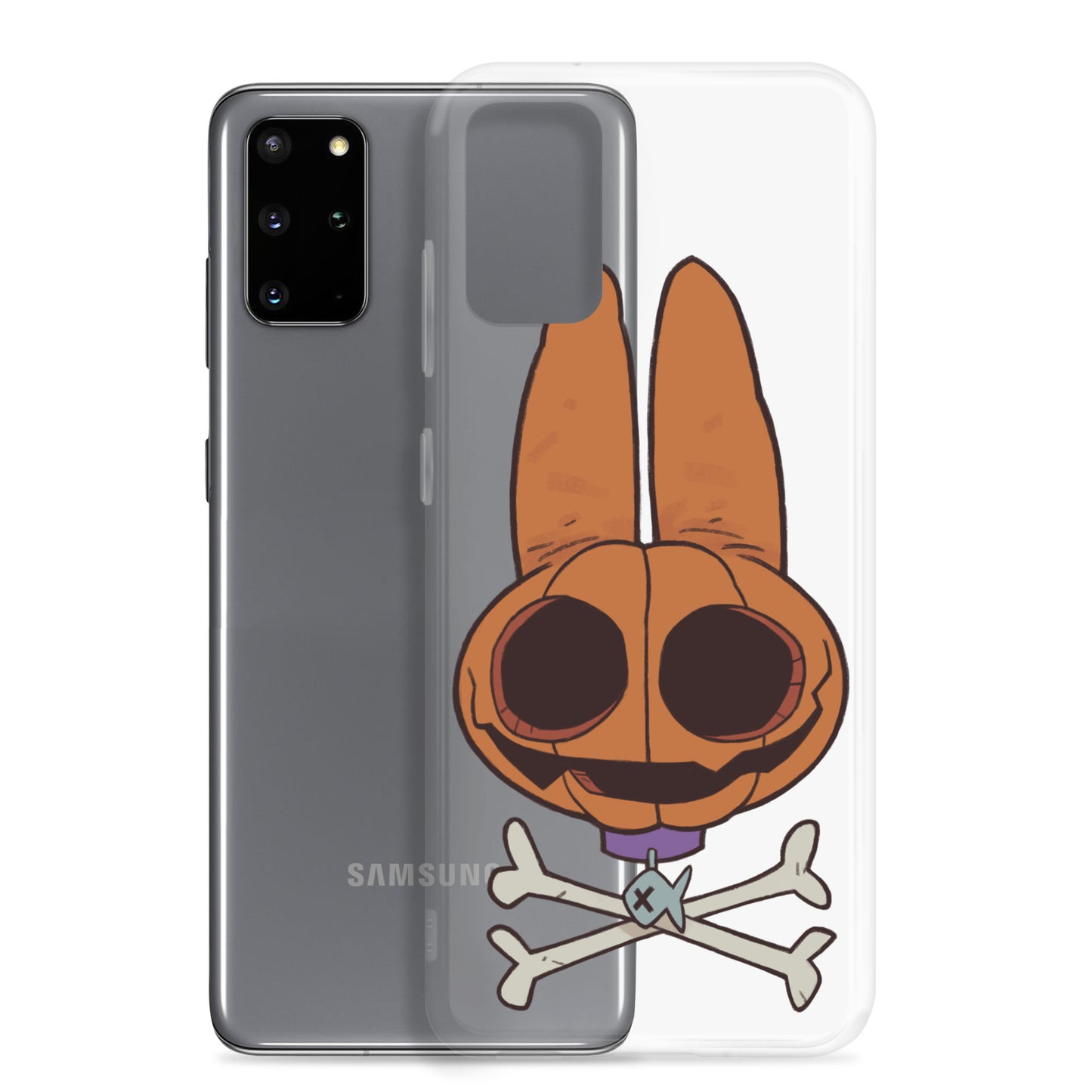 Fin & Crossbones Clear Case for Samsung®