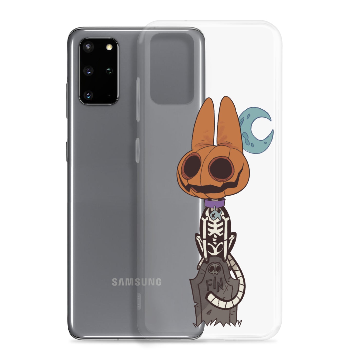 Finito on Grave Clear Case for Samsung®