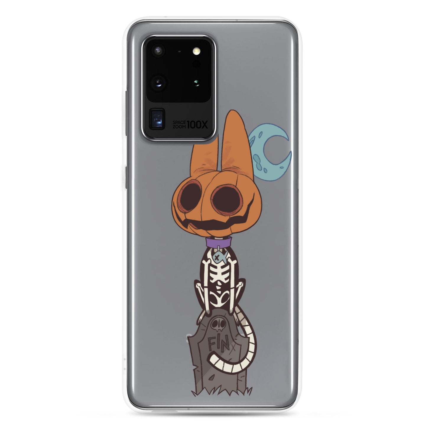 Finito on Grave Clear Case for Samsung®