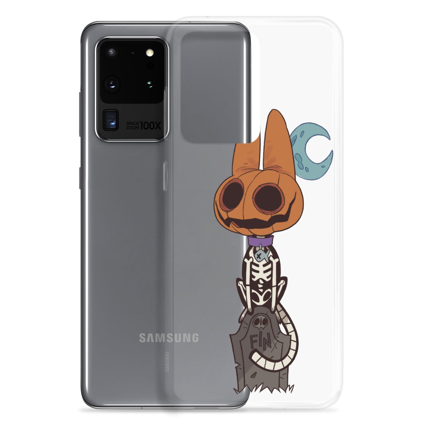 Finito on Grave Clear Case for Samsung®