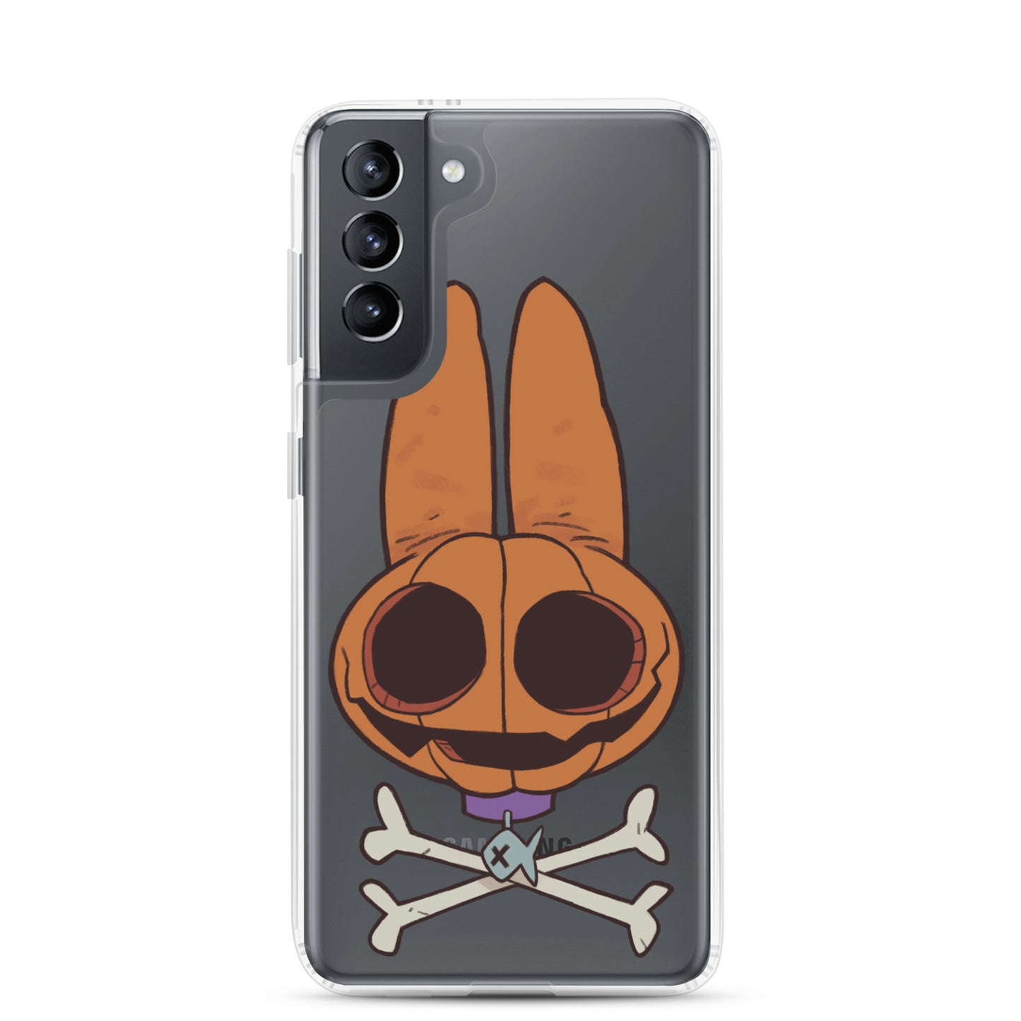 Fin & Crossbones Clear Case for Samsung®