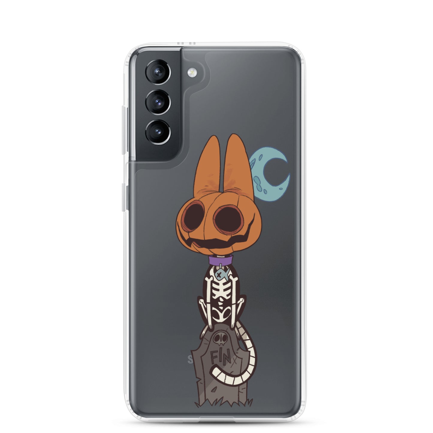 Finito on Grave Clear Case for Samsung®