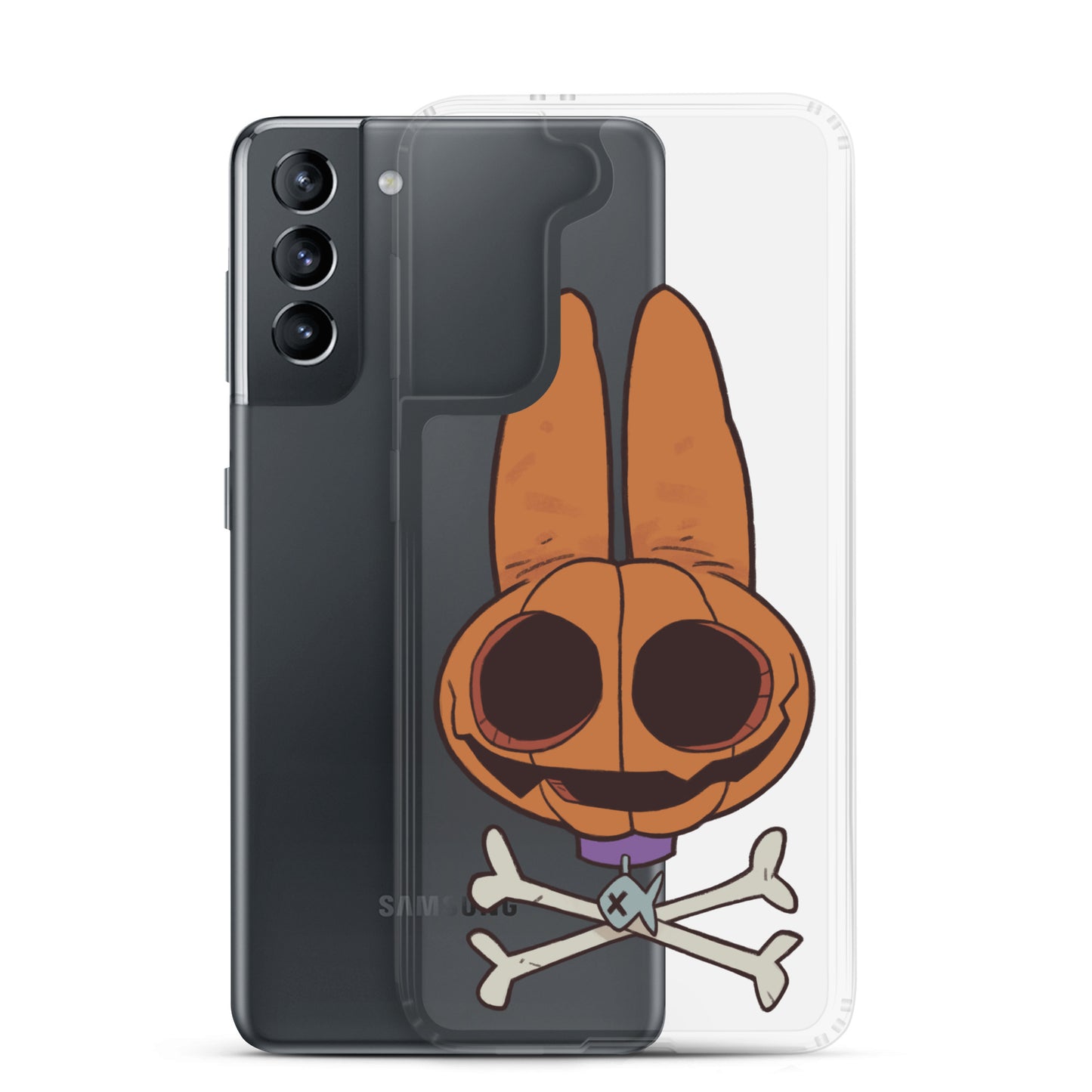 Fin & Crossbones Clear Case for Samsung®