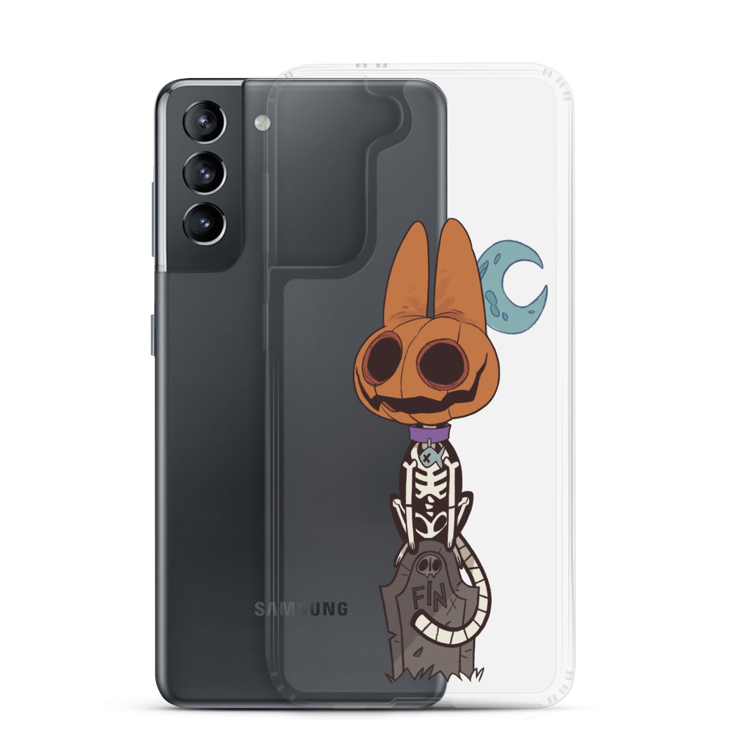 Finito on Grave Clear Case for Samsung®