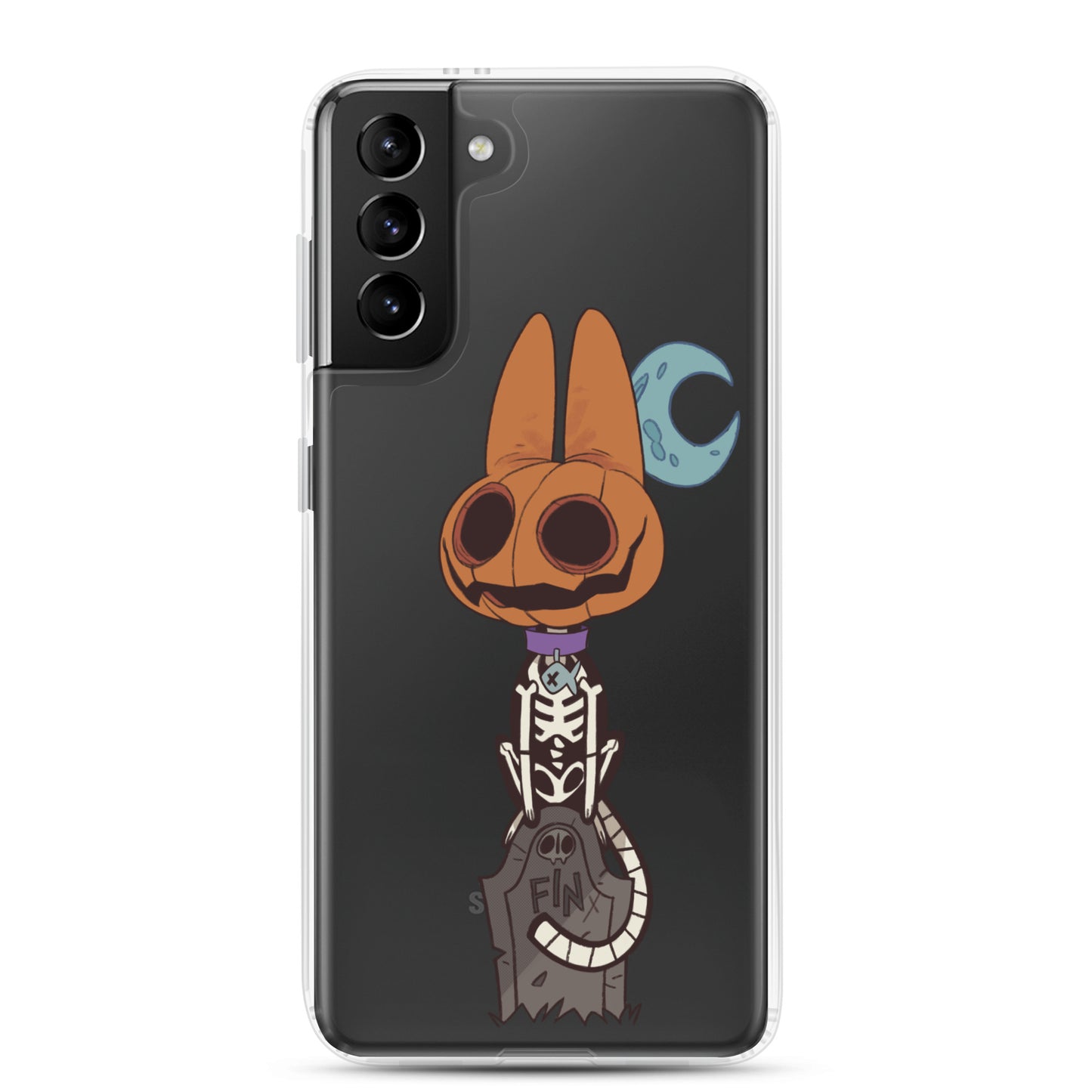 Finito on Grave Clear Case for Samsung®