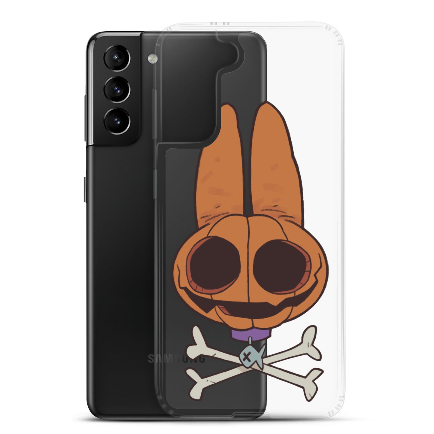 Fin & Crossbones Clear Case for Samsung®