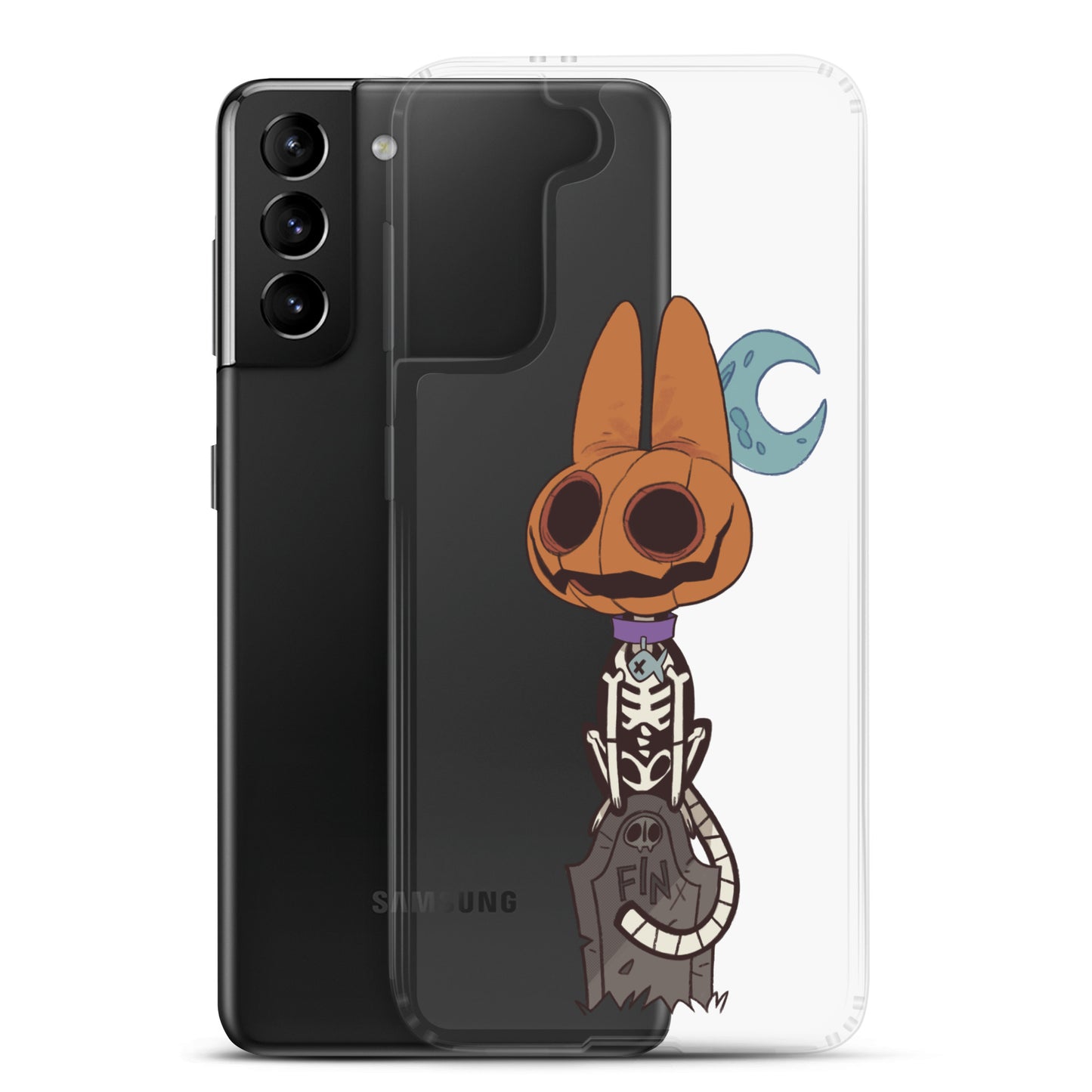 Finito on Grave Clear Case for Samsung®