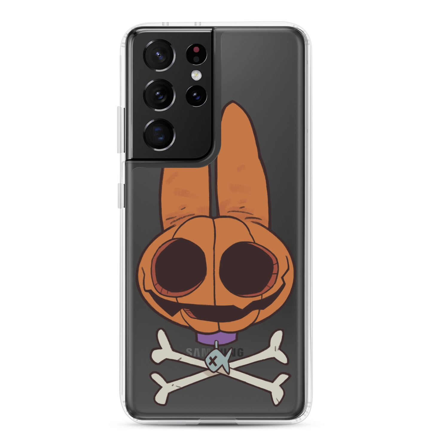 Fin & Crossbones Clear Case for Samsung®