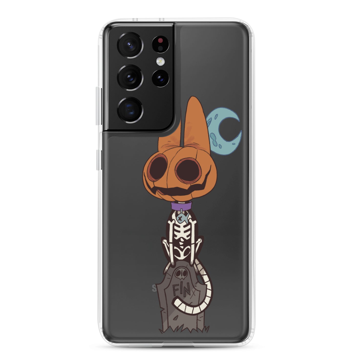Finito on Grave Clear Case for Samsung®