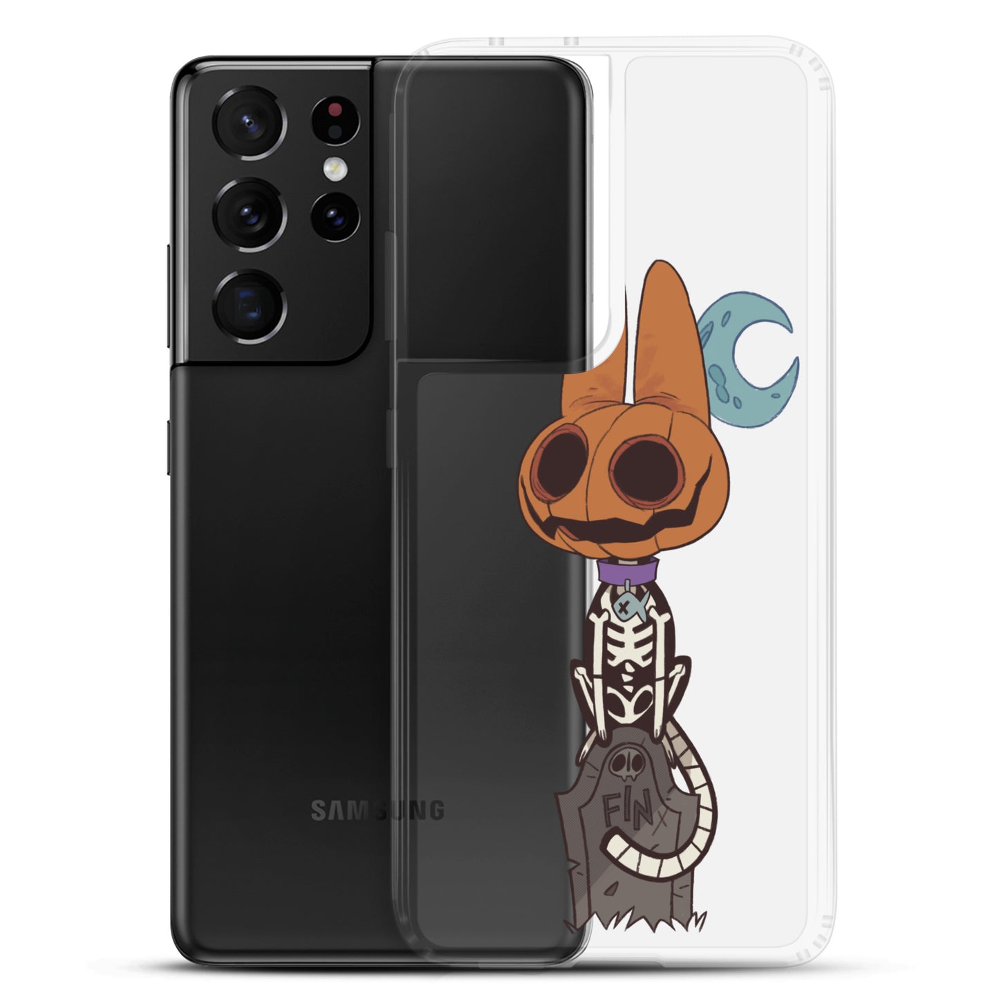 Finito on Grave Clear Case for Samsung®