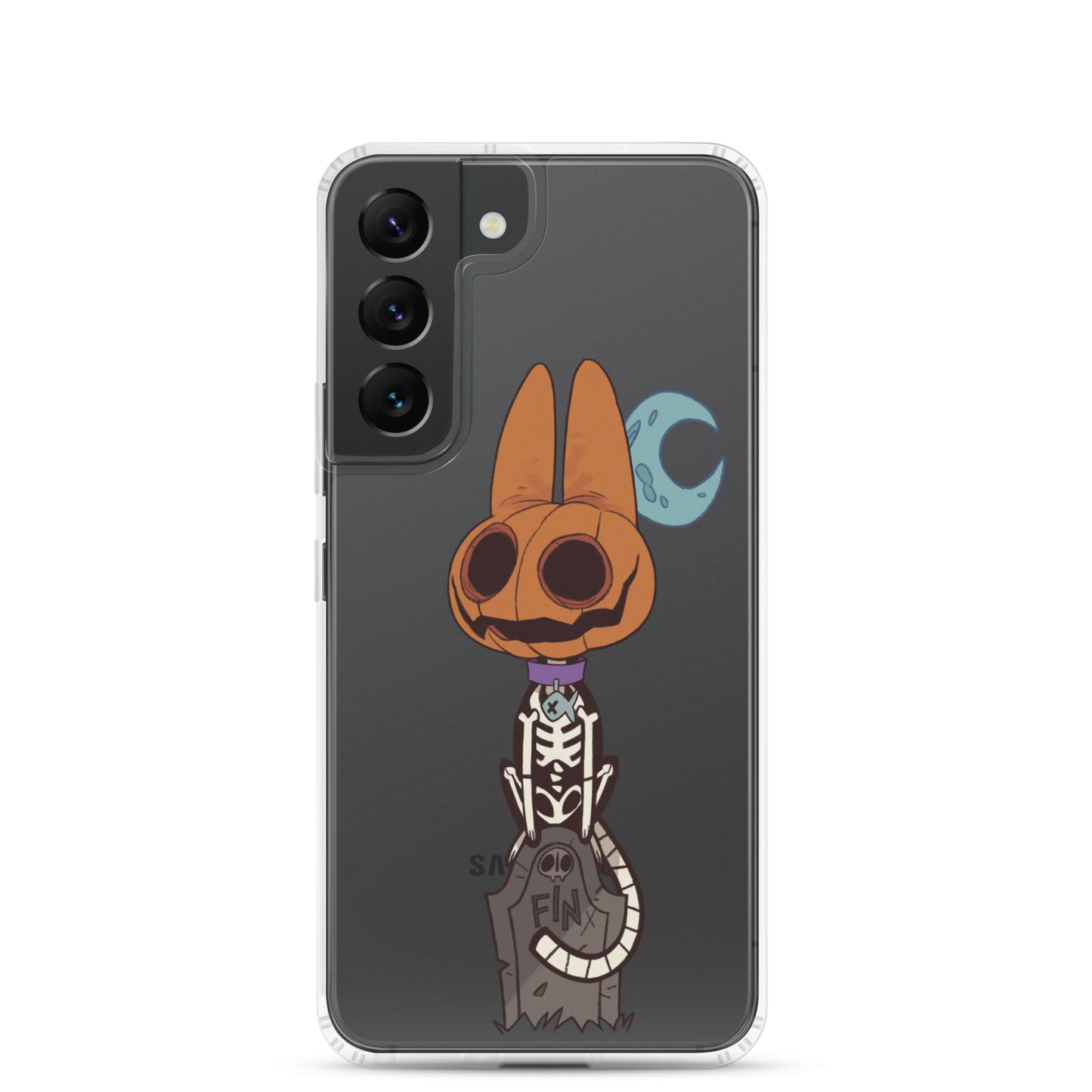 Finito on Grave Clear Case for Samsung®