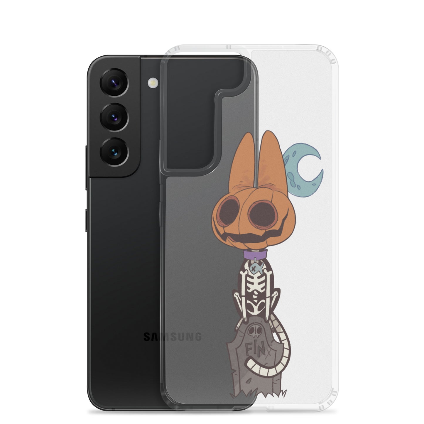 Finito on Grave Clear Case for Samsung®