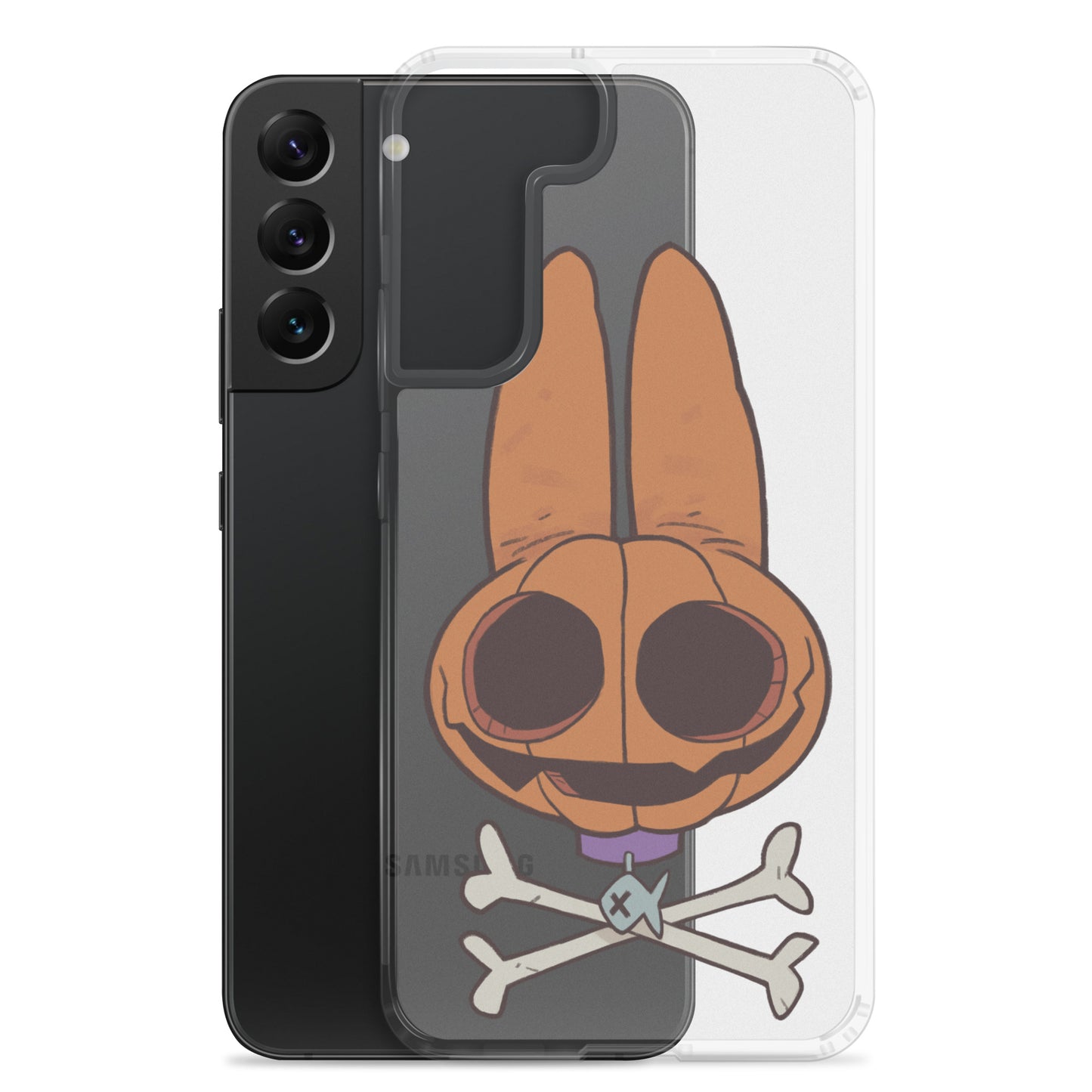 Fin & Crossbones Clear Case for Samsung®