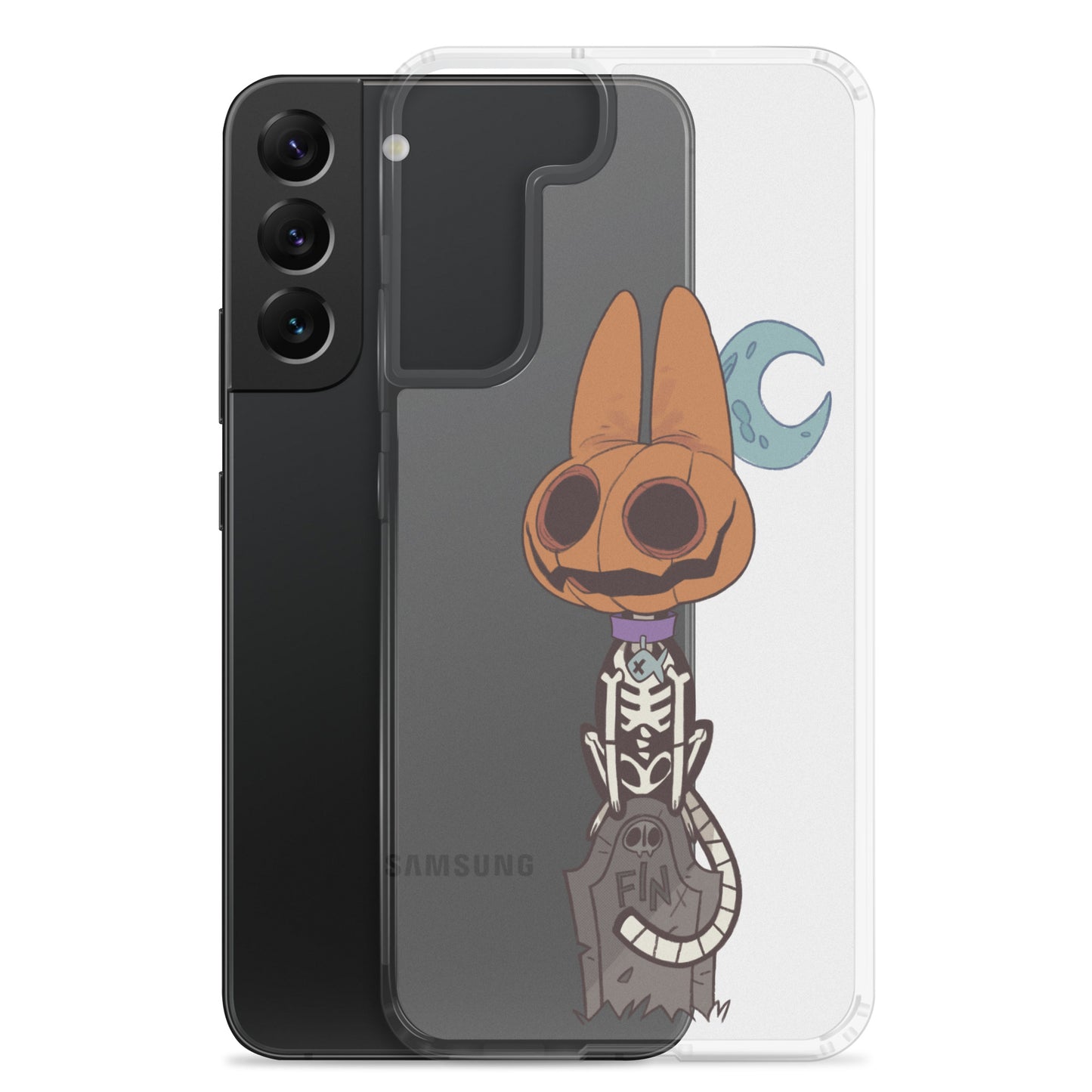 Finito on Grave Clear Case for Samsung®