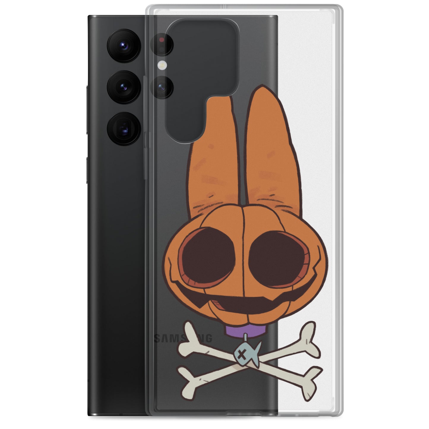 Fin & Crossbones Clear Case for Samsung®