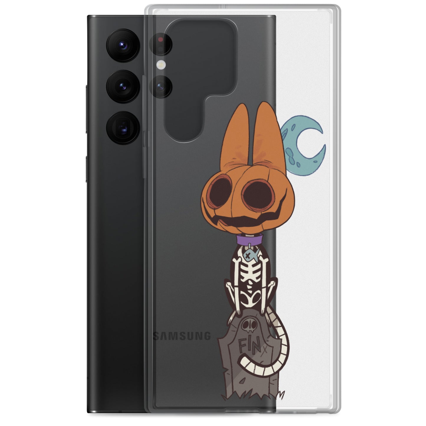 Finito on Grave Clear Case for Samsung®