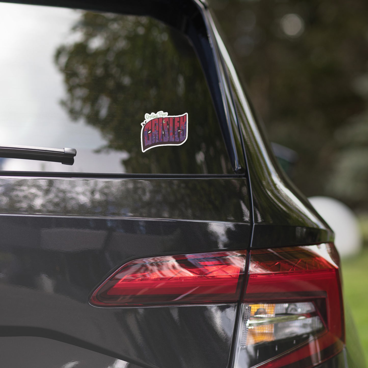 Greetings From Grisley Vinyl Sticker