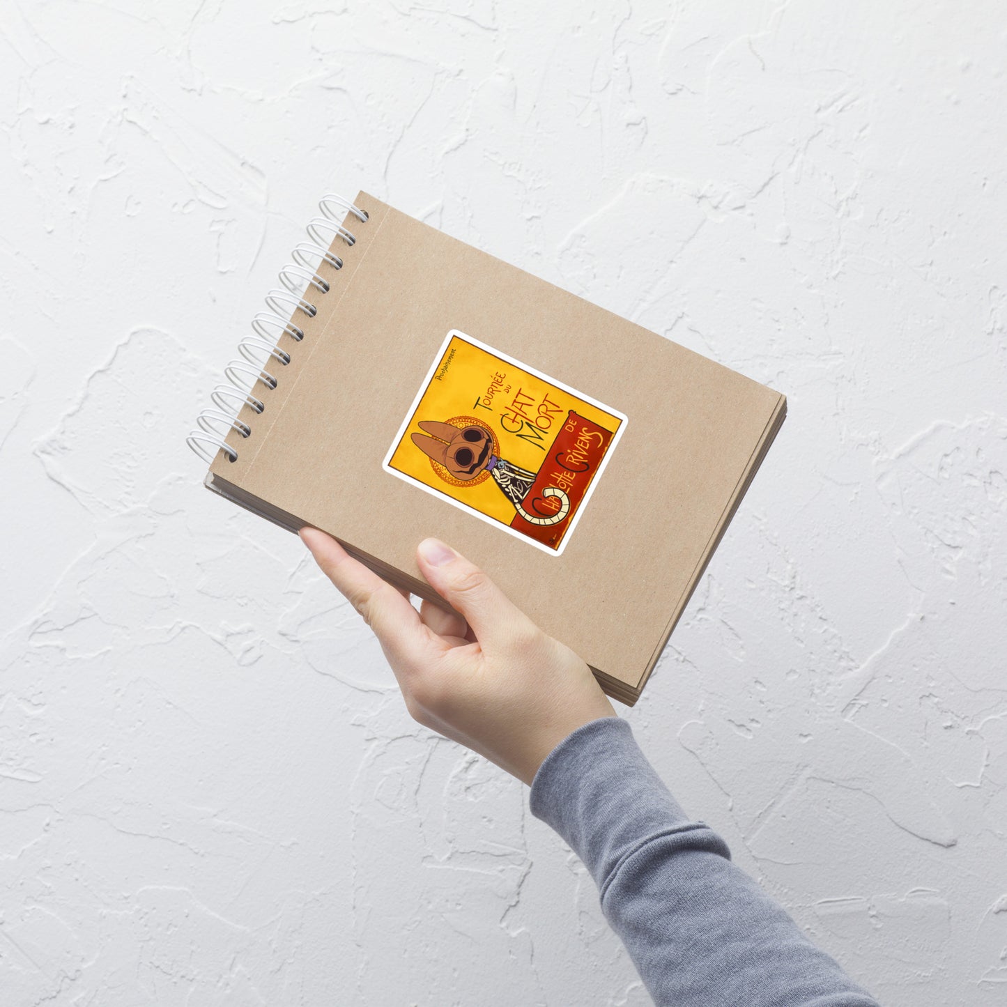 Le Chat Mort Vinyl Sticker