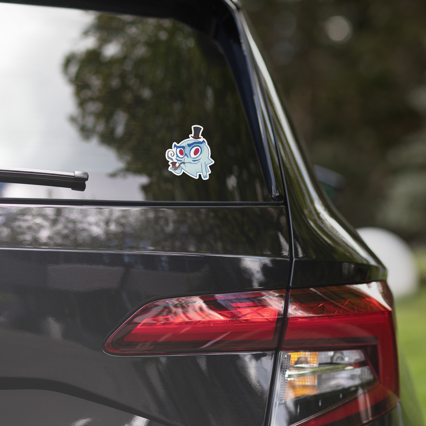 Gibson with Pipe Vinyl Sticker
